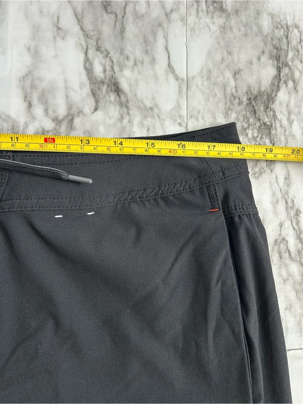 SAXX men’s size 34 Betawave 2 in 1 Swim Shorts lined ballpark pouch Boardie 17”